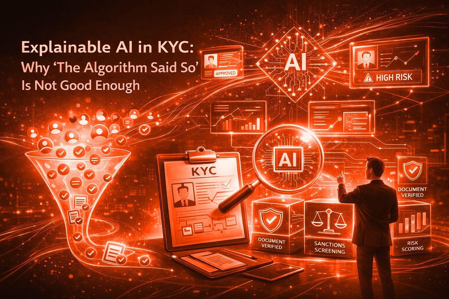 IA Explicável no KYC: Porque «Foi o Algoritmo que Disse» Não Chega